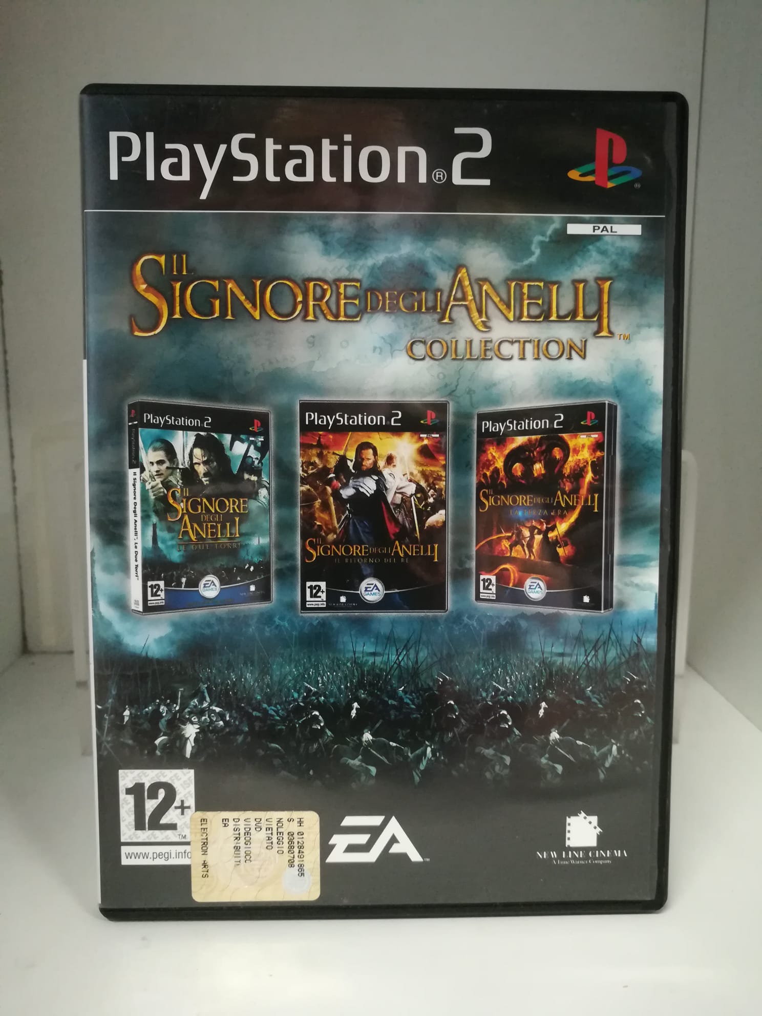 IL SIGNORE DEGLI ANELLI COLLECTION PS2 (usato)(versione italiana)