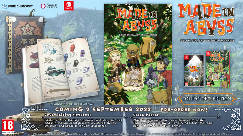 Made in Abyss Binary Star Falling Into Darkness Collector's Edition  Nintendo Switch (6774613901366)