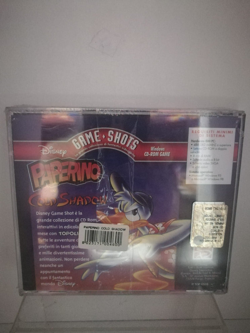 DISNEY PAPERINO IN COLD SHADOW (game-shots)(windows CD-ROM game)(nuovo) (4725407219766)