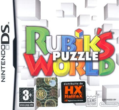 RUBIK'S PUZZLE WORLD NINTENDON DS (4636585230390)