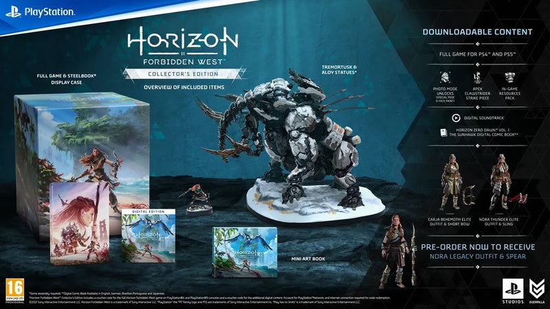 Horizon: Forbidden West - Collector's Edition Playstation 5/PlayStation 4 Gioco Digitale - Edizione Italiana (6625306869814)