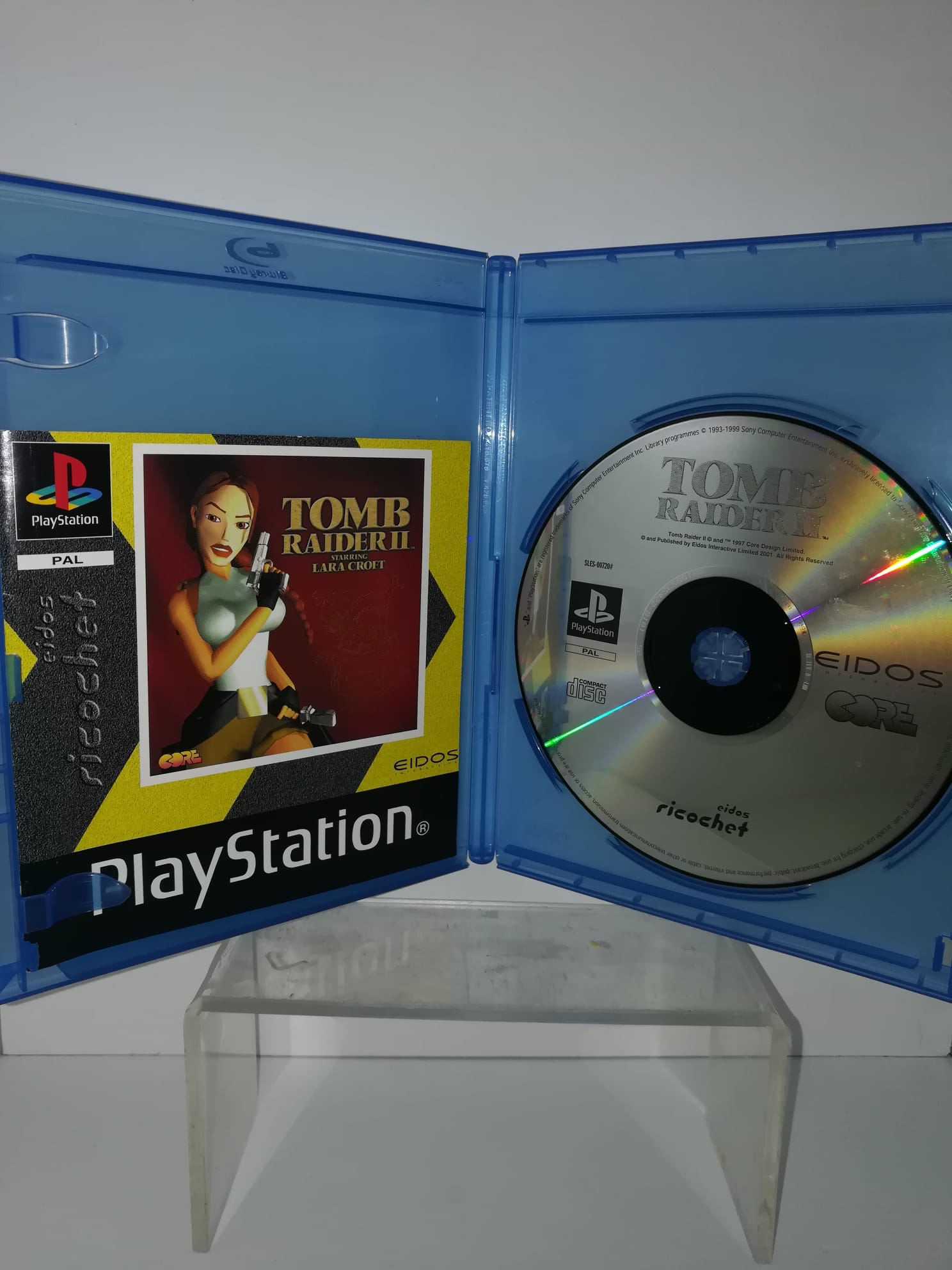 TOMB RAIDER 2 PS1 (usato garantito)(versione tedesca)(senza custodia r