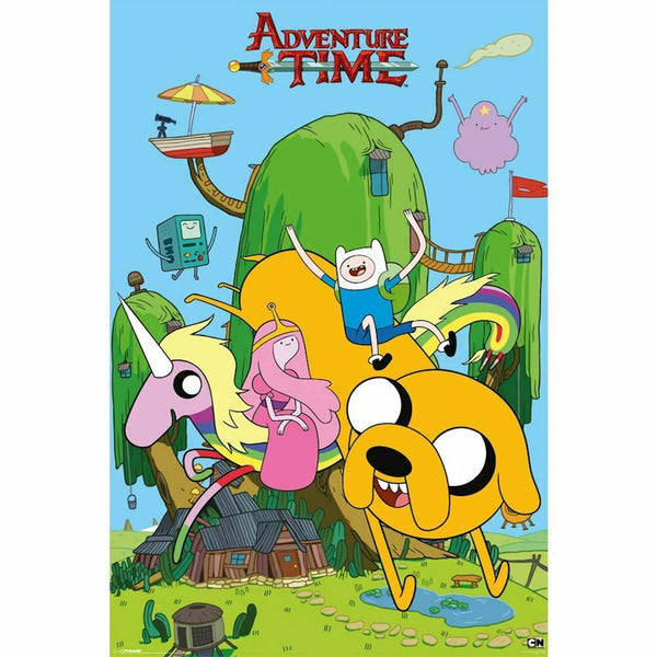 poster ADVENTURE TIME 61 X 91,5 NUOVO (4712446132278)