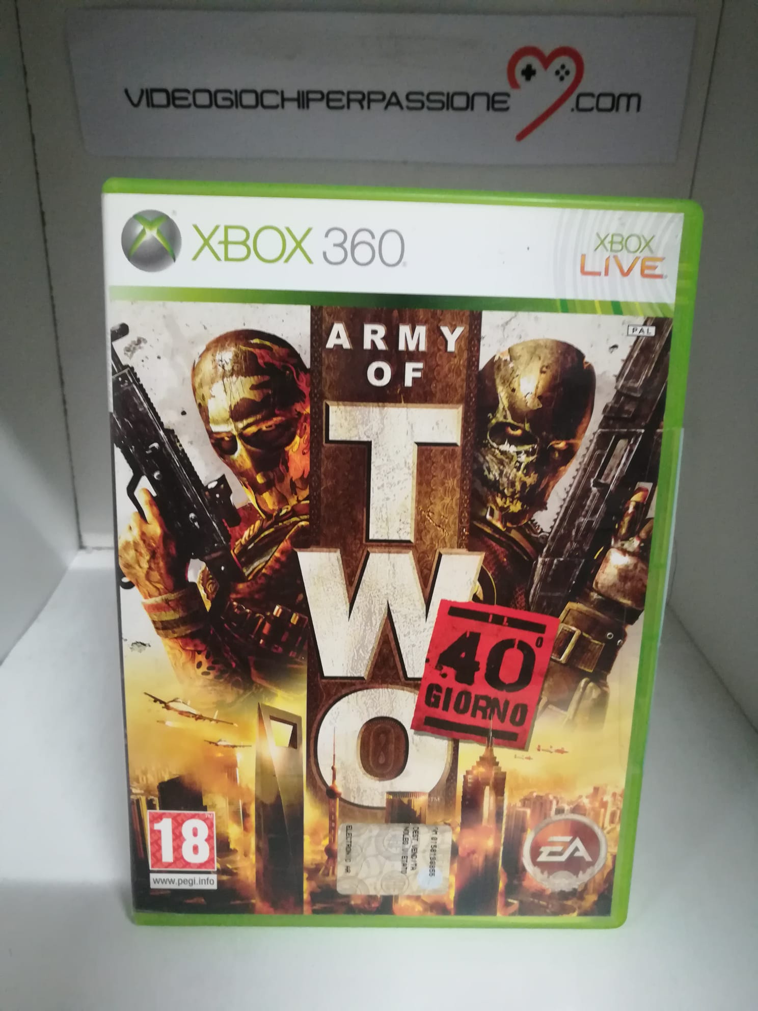 Jeu Army Of Two Pour Xbox 360 (Bon État - Expédition Rapide)
