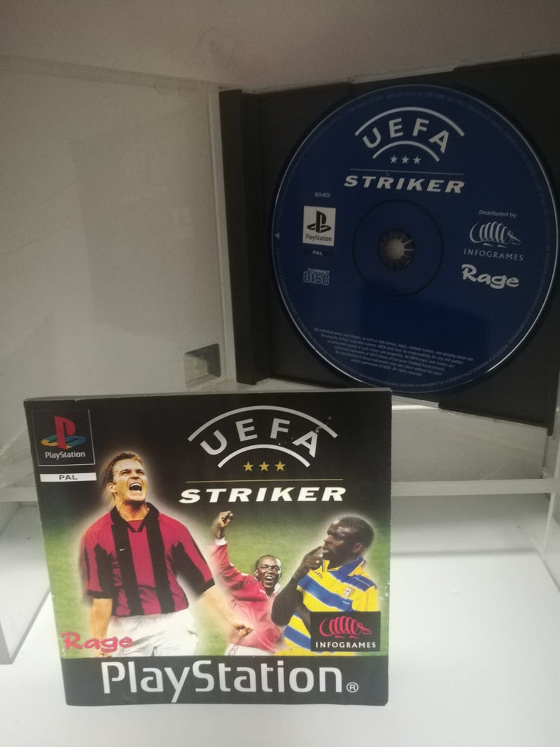 UEFA STRIKER PS1 (usato garantito)(manca la copertina davanti) (4741408653366)