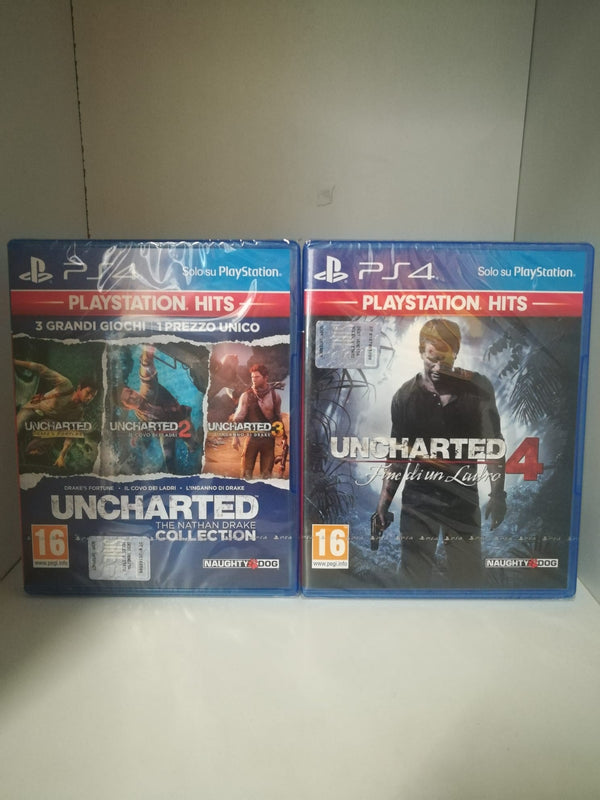 Copia del UNCHARTED COLLECTION PLAYSTATION HITS PLAYSTATION 4 versione italiana (6587672133686)