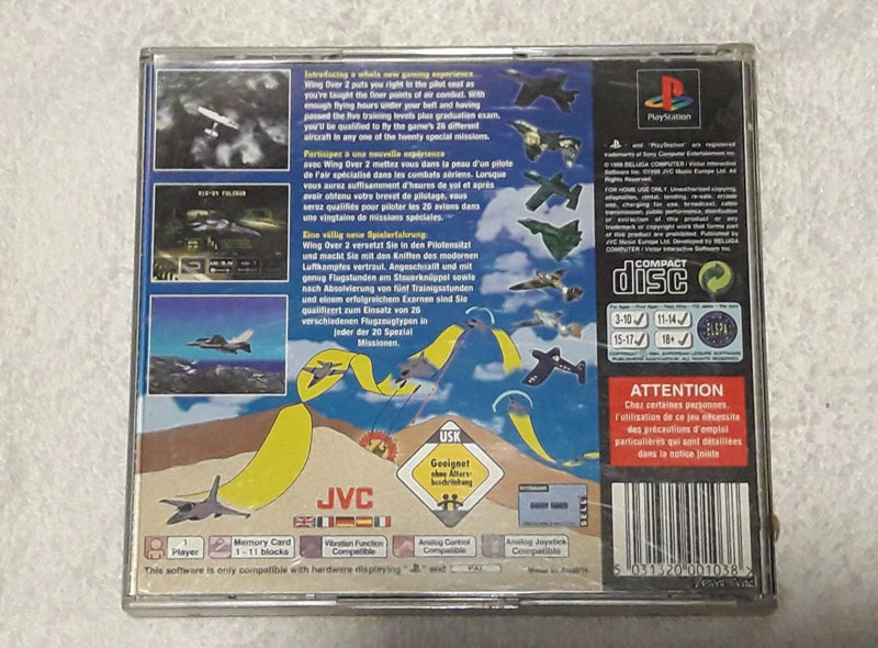 WING OVER 2 PS1 (versione europea) (4661732737078)