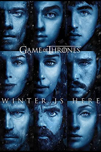poster GAME THRONES -WINTER IS HERE- 61 X 91,5 NUOVO (4712452915254)