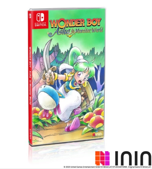 Wonder Boy : Asha In Monster World - Nintendo Switch Edizione Europea (6540946931766)