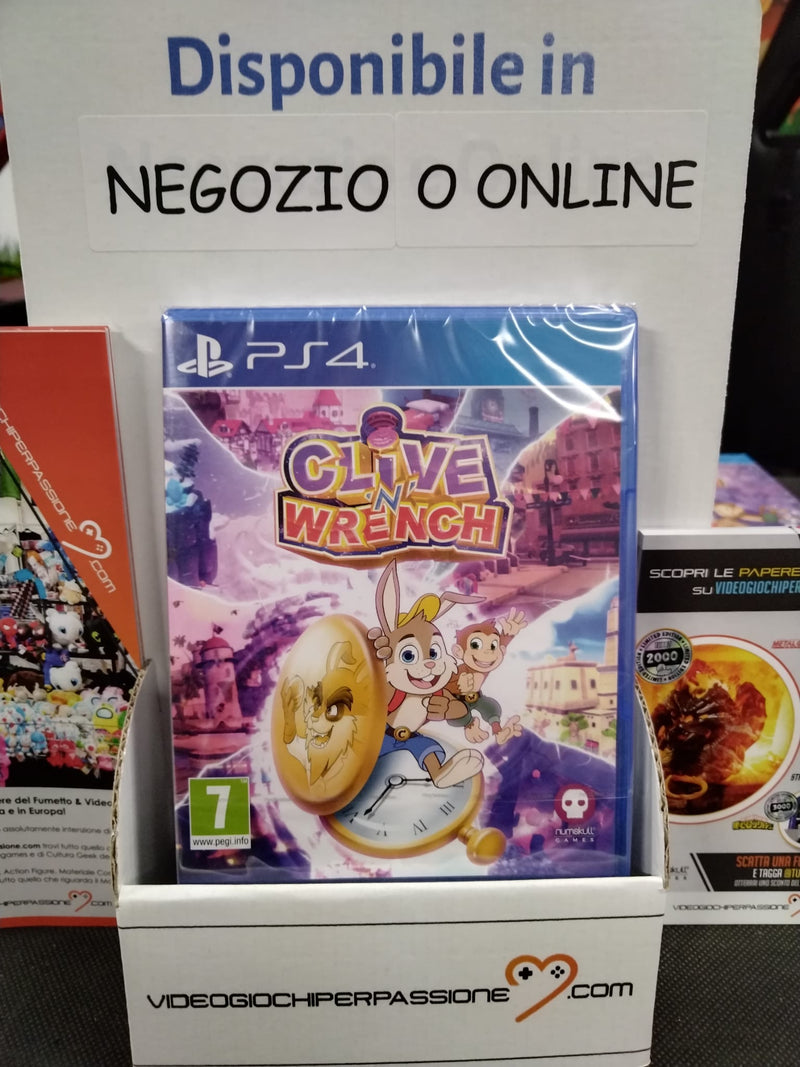 Clive 'N' Wrench Standard Edition Playstation 4 Edizione Europea [PRE-ORDER] (6881830371382)