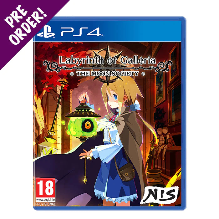 Labyrinth of Galleria : The Moon Society - Standard Edition - Playstation 4 [PREORDINE] (6839255957558)