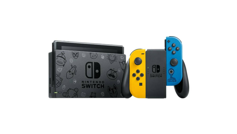 Nintendo Switch Console 1.1 BLU/GIALLO Special Edition  + Fortnite Edizione Europea (4719839903798)