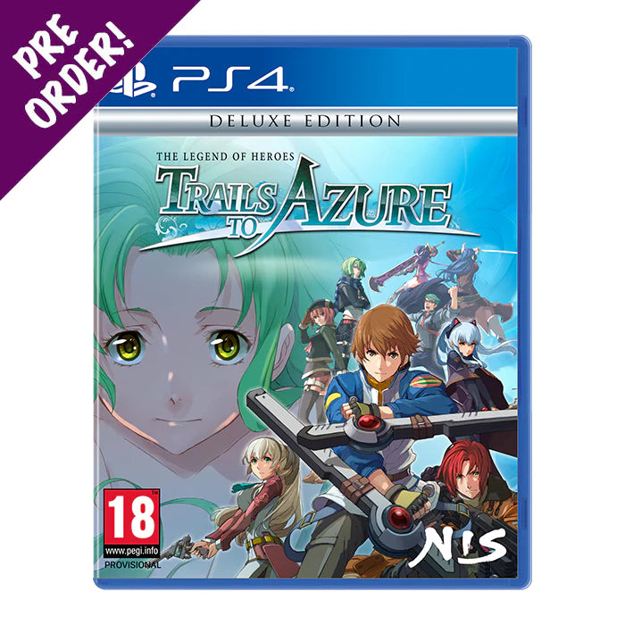 The Legend of Heroes: Trails to Azure Deluxe Edition Playstation 4 [PREORDINE] (6839309271094)