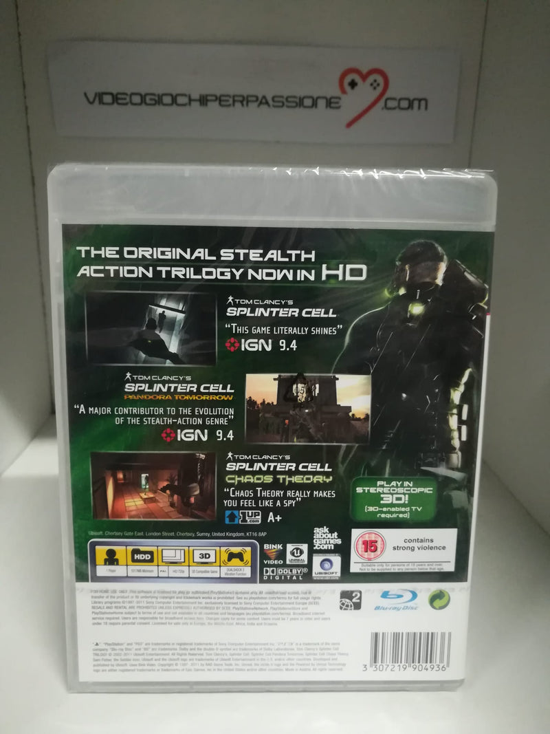 Splinter Cell Trilogy HD - PlayStation 3 (6677864054838)