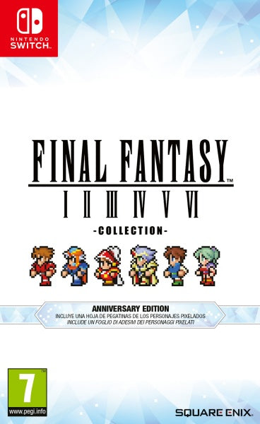 Square Enix - Final Fantasy I-VI Collection Anniversary Edition Nintendo Switch Edizione Italiana [PRE-ORDER] (9546895196496) (9546895524176)