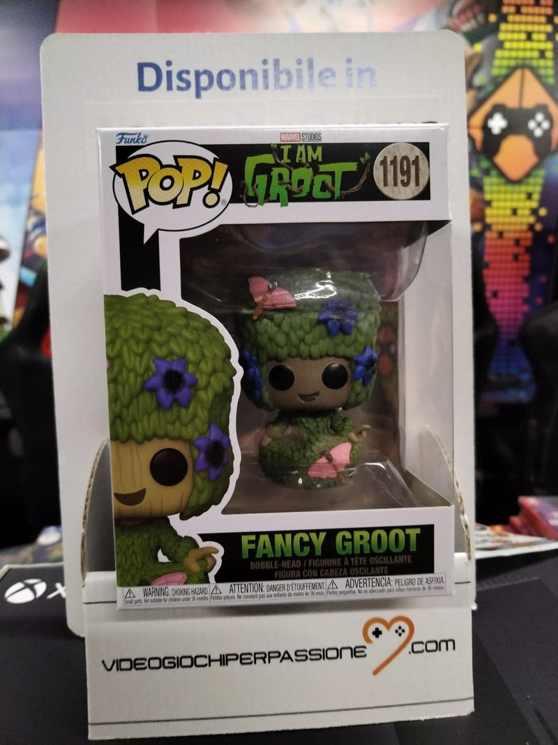 Funko: POP Marvel: I Am Groot - FANCY GROOT-1191 (8544978534736)