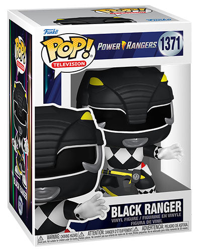 FUNKO POP Power Rangers 30th Black Ranger 1371 [PRE-ORDER] (8658320032080)