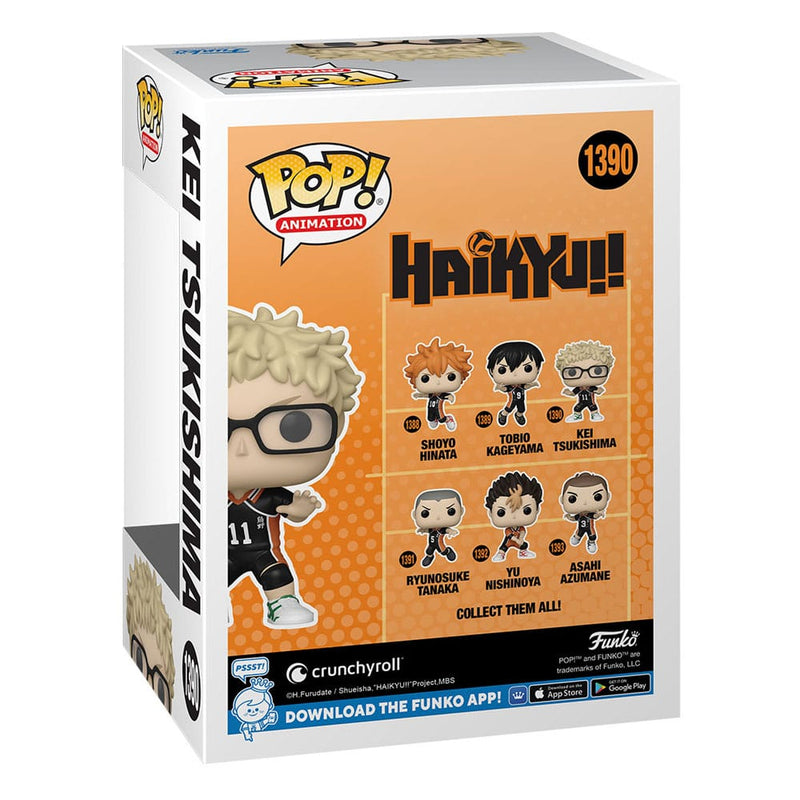 Haikyu!! POP! Animation Vinyl Figure Tsukishima 9 cm PRE-ORDINE (8538527957328)