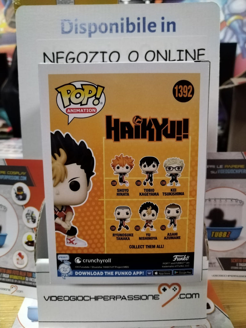 Haikyu!! POP! Animation Vinyl Figure Nishinoya 9 cm (8538536214864)