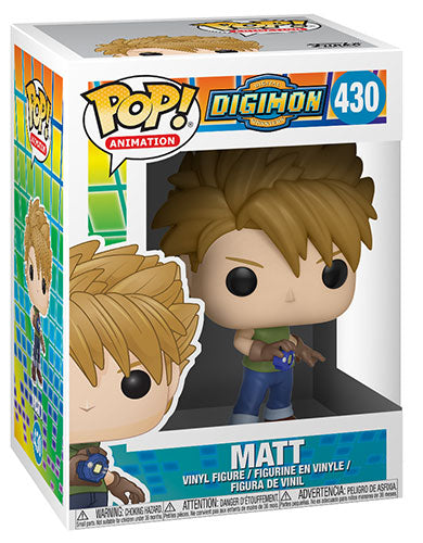 FUNKO POP Digimon Matt 430 [PRE-ORDER] (8642982084944)