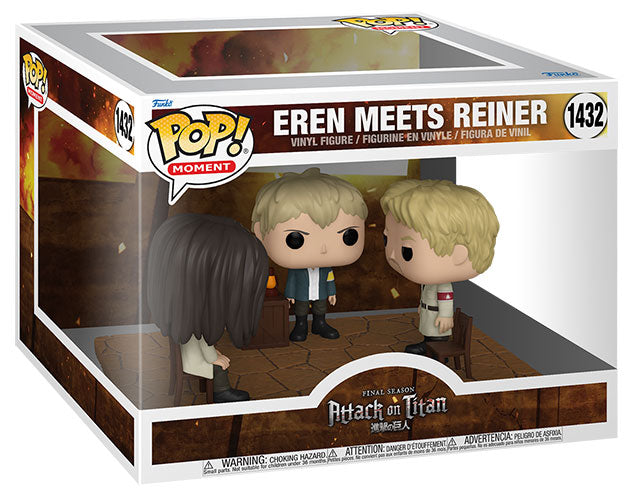 FUNKO MOMENTS Attack on Titan S5 Eren Meets Reiner 1432 [PRE-ORDER] (8641858568528)