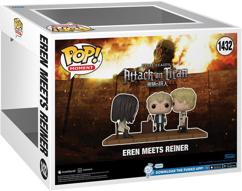 FUNKO MOMENTS Attack on Titan S5 Eren Meets Reiner 1432 [PRE-ORDER] (8641858568528)