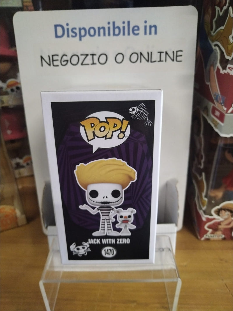 DISNAY POP! Nightmare before Christmas -JACK WITH ZERO -1470 (9544369275216)