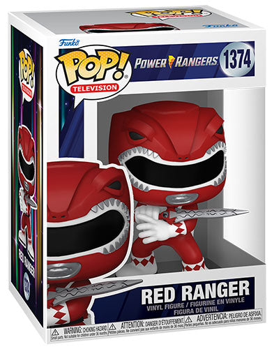 FUNKO POP Power Rangers 30th Red Ranger 1374 [PRE-ORDER] (8658323341648)