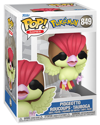 FUNKO POP Pokemon Pidgeotto 849 [PRE-ORDER] (8656901865808)