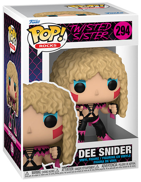 FUNKO POP Rocks Twisted Sister Dee Snider 294 [PRE-ORDER] (8702426775888)