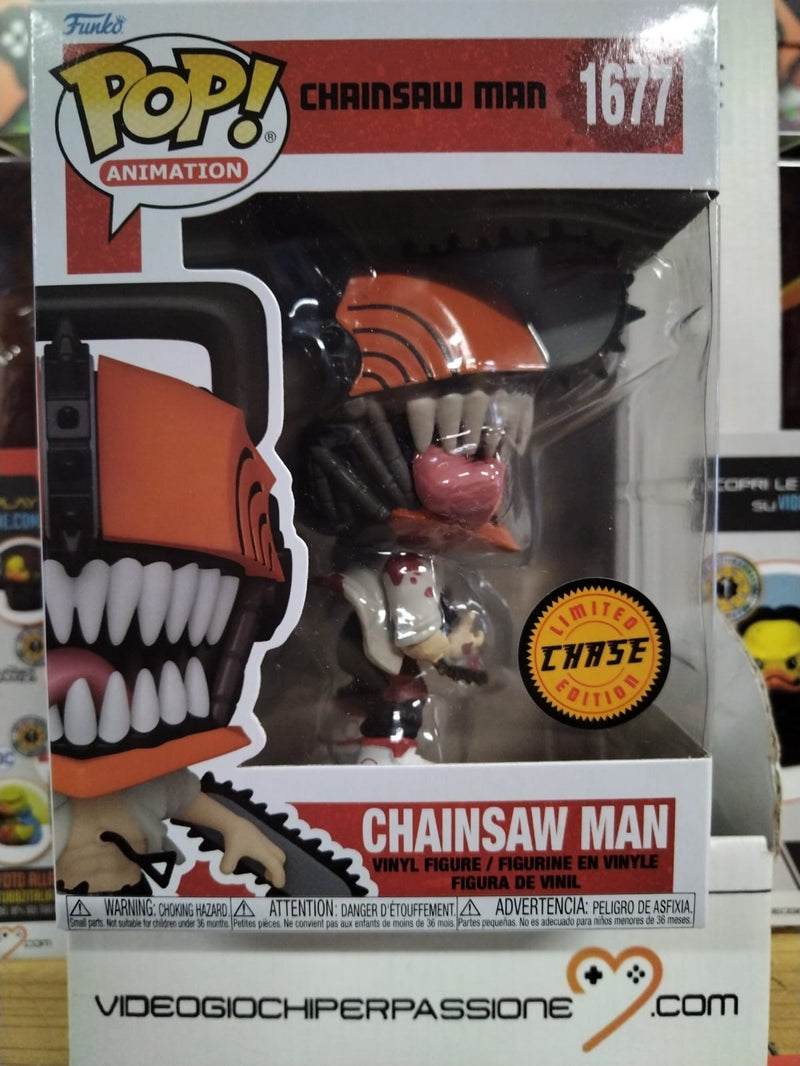 POP! ANIMATION CHAINSAW MAN - CHAINSAW MAN - 1677 -CHASE- (9574980813136)