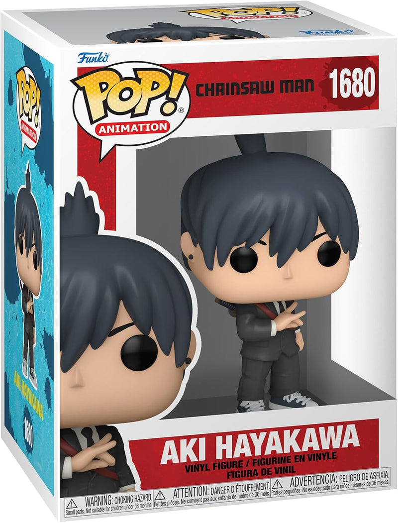 POP! ANIMATION CHAINSAW MAN -Aki Hayakawa -1680 (9574971867472)