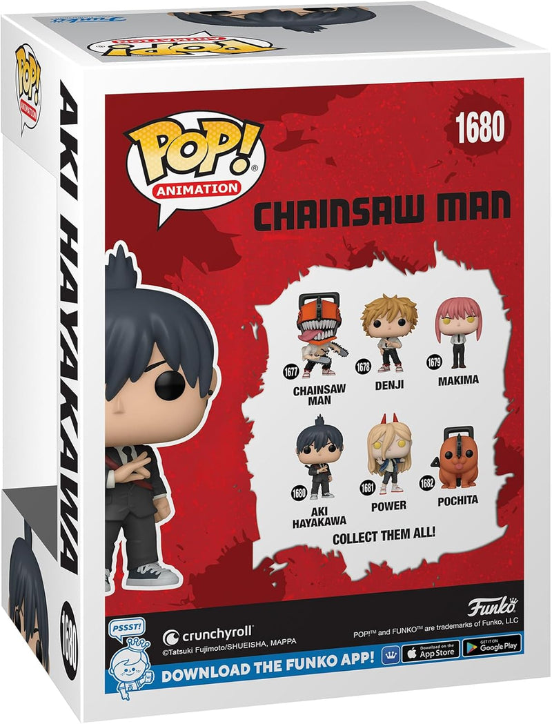 POP! ANIMATION CHAINSAW MAN -Aki Hayakawa -1680 (9574971867472)