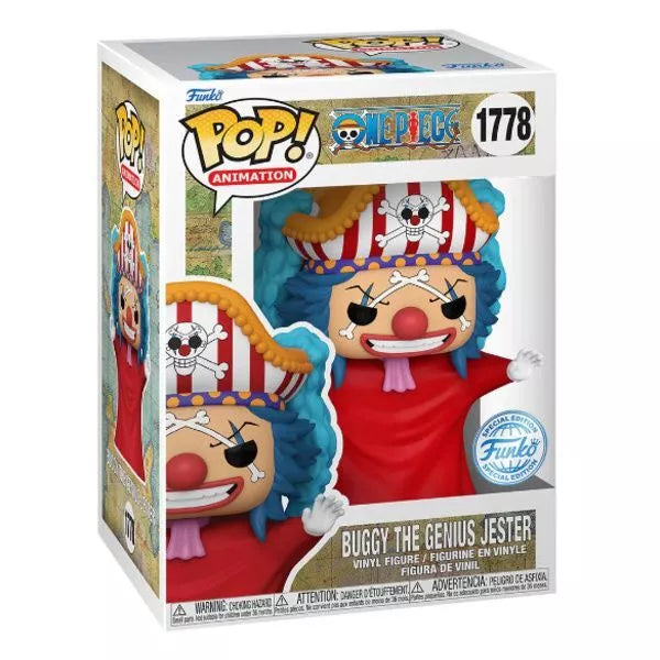 Funko POP! ONE PIECE  Buggy The Genius Jester - special edition -1778- (9686313697616)