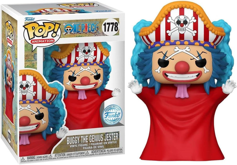 Funko POP! ONE PIECE  Buggy The Genius Jester - special edition -1778- (9686313697616)