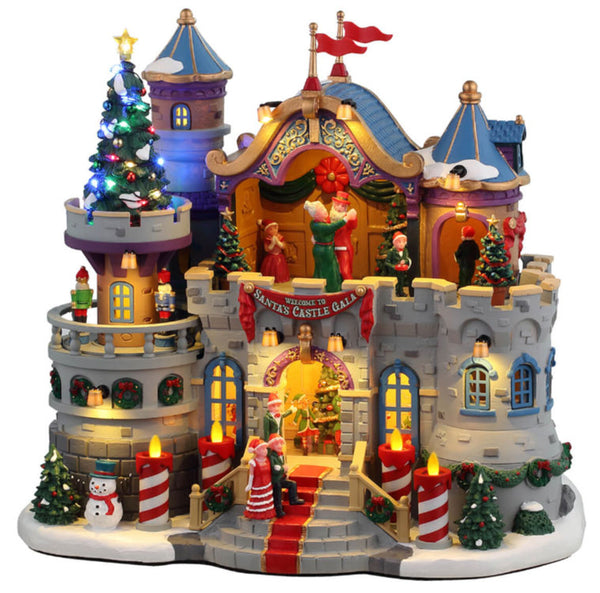 45270 LEMAX Santa's Castle Gala + 4.5V Adaptor [PRE-ORDER] (9576864055632)