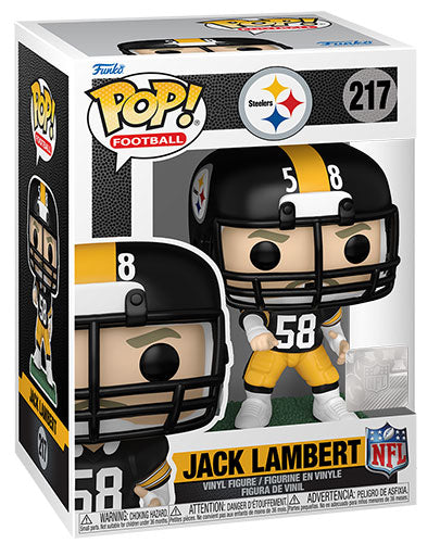 FUNKO POP NFL Legends Pittsburgh Steelers Jack Lambert 217[PRE-ORDER] (8707808067920)