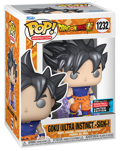 FUNKO POPS Dragon Ball Super Goku (Ultra Instinct-Sign) 1232 [PRE-ORDER] (8688276603216)