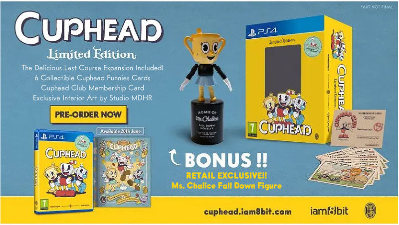 Cuphead Limited Edition Playstation 4 [PREORDINE] (8576795148624)