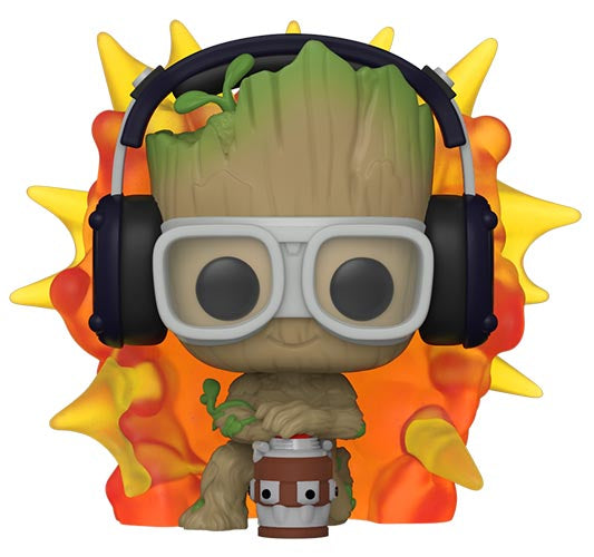FUNKO POP I Am Groot Groot w/Detonator Bobble 1195  [PRE-ORDER] (8652826247504)