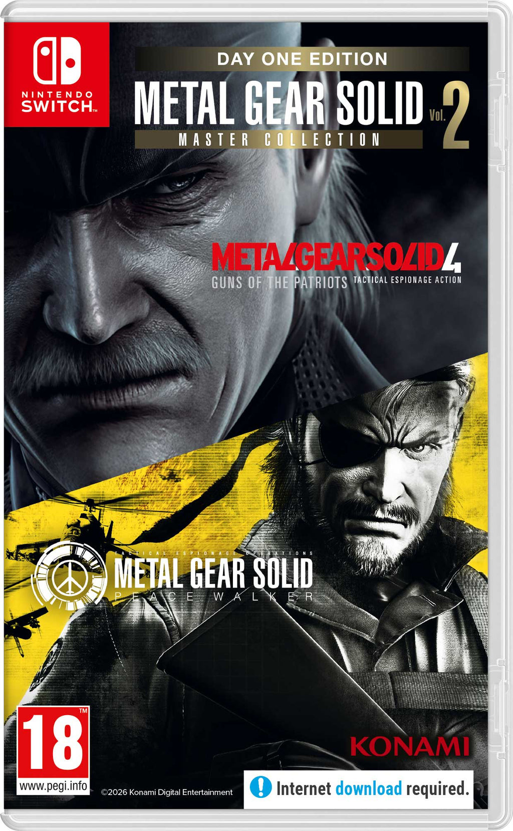 Metal Gear Solid: Master Collection Volume 2 Nintendo Switch Edizione