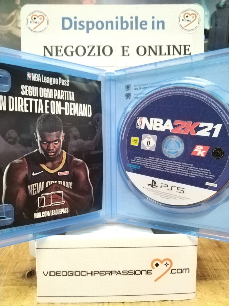 NBA 2K21 -Mamba Forever Edition PS5 (usato garantito)(versione italiana) (10163900907856)
