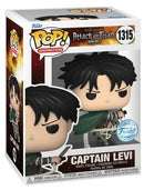 Funko POP! Attack on Titan: Captain Levi (1315) EXM [PRE-ORDER] (8662291513680)