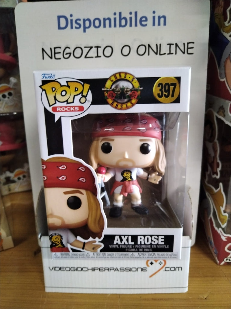 POP! ROCKS  Guns N Roses -Axl Rose -CHASE (1980) 397 (copia) (9544271200592)