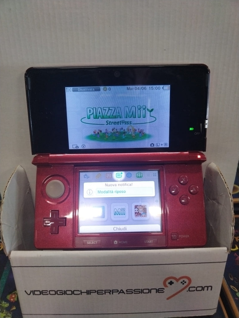 CONSOLE NINTENDO  3DS (usato garantito)(senza scatola)(portachiavi in regalo)+(memory 2 GB) (copia) (9260436685136)