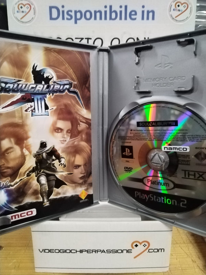 Soulcalibur 3 PS2 (usato garantito)(ver. italiana) (9768792457552)