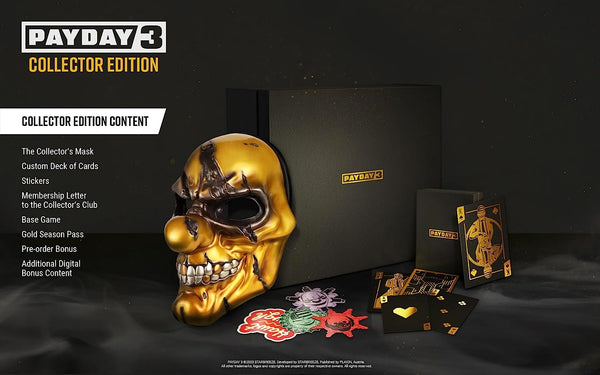 PAYDAY 3 collector's edition Playstation 5 [PREORDINE] (8587095277904)