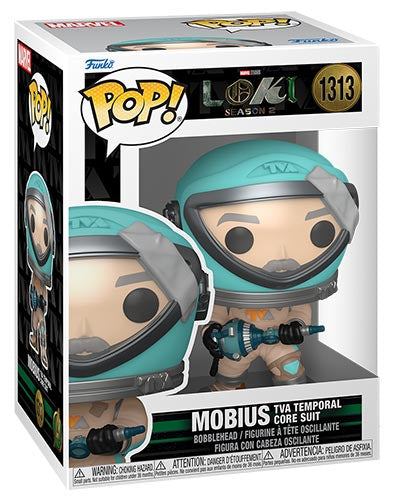 FUNKO POP Marvel Loki S2 Mobius Temporal Suit Bobble 1313 [PRE-ORDER] (8707686859088)