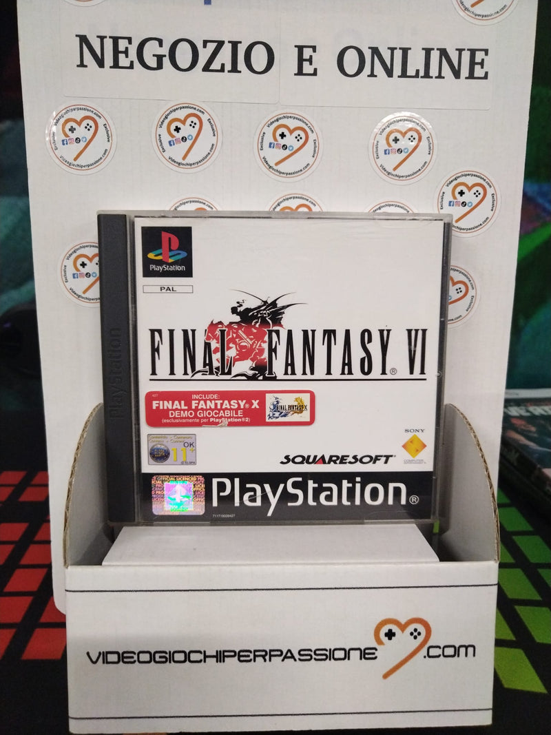 Playstation 1 PSX PS1 Final Fantasy VI 6 nur CD / Disc only (D'occasion) à Kappel SO pour CHF 19.95 – avec livraison | Acheter sur
