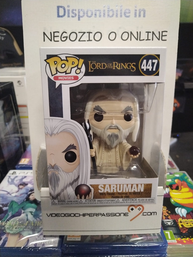 POP! MOVIES IL SIGNORE DEGLI ANELLI - SARUMAN - 477 (9575014302032)